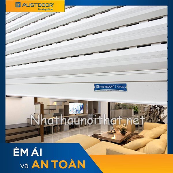 Báo Giá Cửa Cuốn Tự Động – Vận Hành Êm, Mẫu Đẹp, Giá Rẻ Bất Ngờ! cua cuon austdoor 7