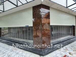 Mẫu cửa cuốn khe thoáng