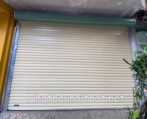 Giá Cửa Cuốn Tấm Liền Đang Giảm Sốc – Bền, Đẹp, Lắp Nhanh Trong Ngày! cua cuon tam lien 16