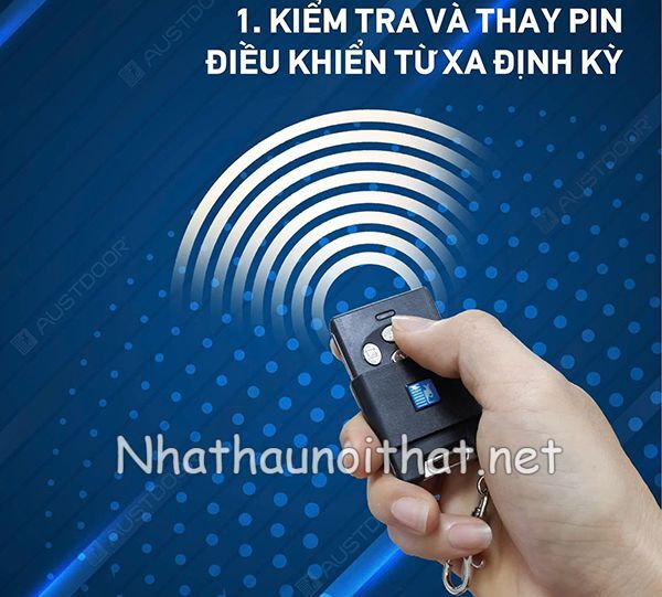 Báo Giá Cửa Cuốn Tự Động – Vận Hành Êm, Mẫu Đẹp, Giá Rẻ Bất Ngờ! dieu khien cua cuon