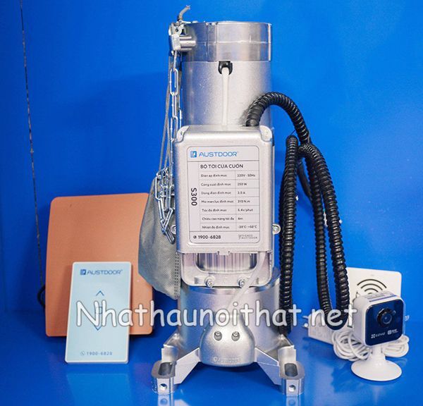 Báo Giá Cửa Cuốn Tự Động – Vận Hành Êm, Mẫu Đẹp, Giá Rẻ Bất Ngờ! dong co cua cuon