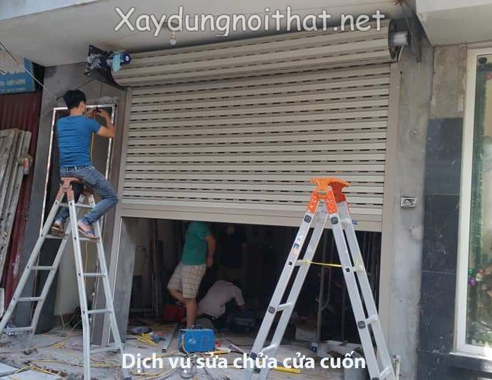 Sửa Chữa Cửa Cuốn Tại Hà Nội Giá Rẻ - Uy Tín, Có Mặt Sau 15 Phút sua chua cua cuon 4