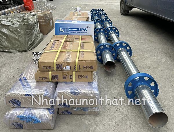 Báo Giá Cửa Cuốn Tự Động – Vận Hành Êm, Mẫu Đẹp, Giá Rẻ Bất Ngờ! truc than cua cuon