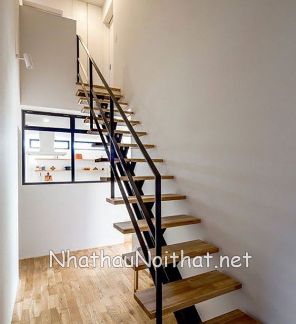 Top 50 Mẫu Cầu Thang Sắt Xương Cá Đẹp, Sang Trọng – Báo Giá Mới Nhất cau thang sat xuong ca 17