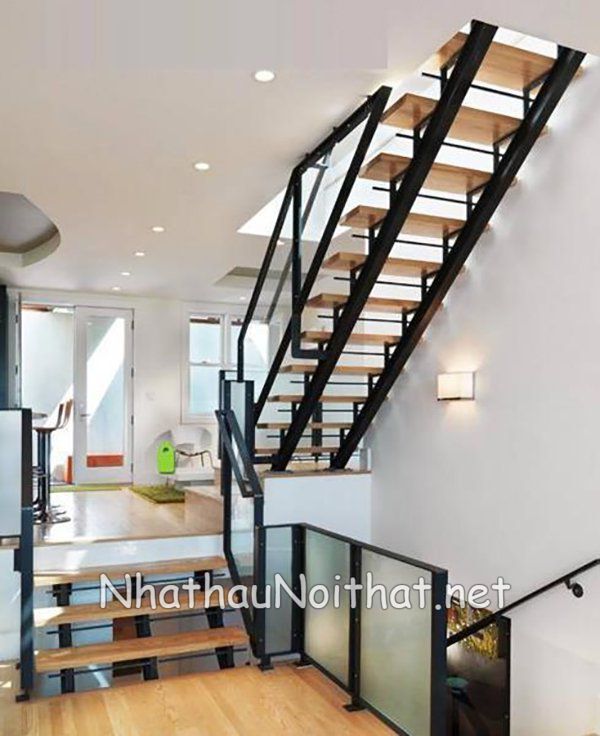 Top 50 Mẫu Cầu Thang Sắt Xương Cá Đẹp, Sang Trọng – Báo Giá Mới Nhất cau thang sat xuong ca 8