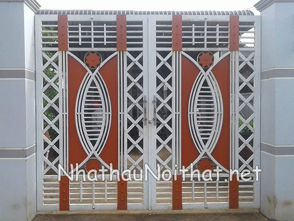 Top 50 Mẫu Cửa Sắt 2 Cánh Đẹp Nhất – Giá Rẻ Bất Ngờ, Xem Ngay! Mẫu cửa cổng sắt 2 cánh đơn giản, hiện đại