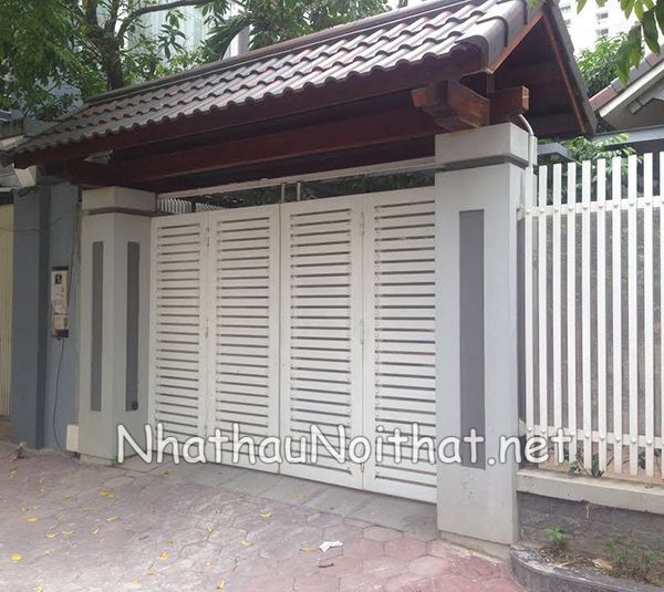Khám Phá 50 Mẫu Cửa Cổng Sắt 4 Cánh Đẹp, Đơn Giản - Giá Rẻ Bất Ngờ cua cong sat 4 canh 8
