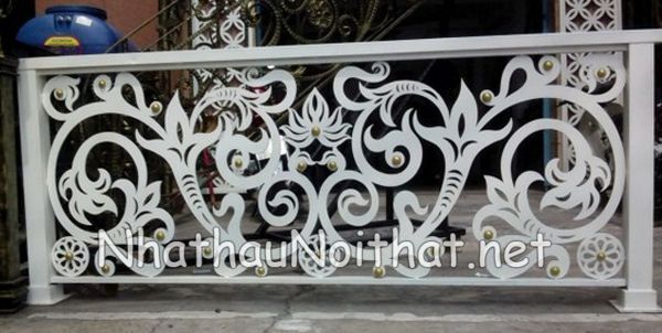 Top 50 Mẫu Lan Can Sắt Đẹp, Sang Trọng, Hiện Đại – Giá Rẻ Bất Ngờ! Mẫu lan can ban công sắt CNC nghệ thuật đẹp