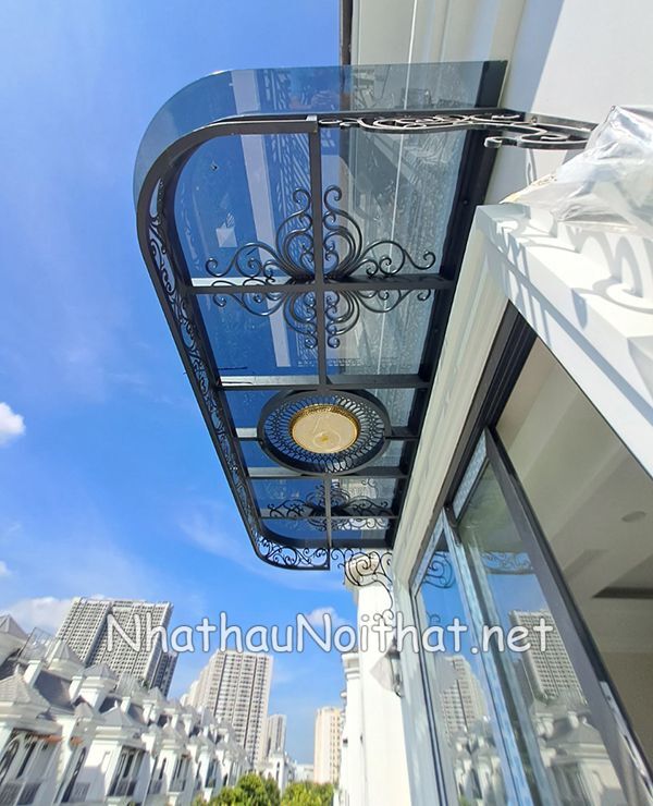 Tổng Hợp 50 Mẫu Mái Kính Sắt Mỹ Thuật Đẹp Hiện Đại - Giá Rẻ Bất Ngờ mai kinh sat my thuat 13
