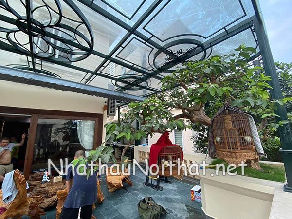 Tổng Hợp 50 Mẫu Mái Kính Sắt Mỹ Thuật Đẹp Hiện Đại - Giá Rẻ Bất Ngờ mai kinh sat my thuat 19