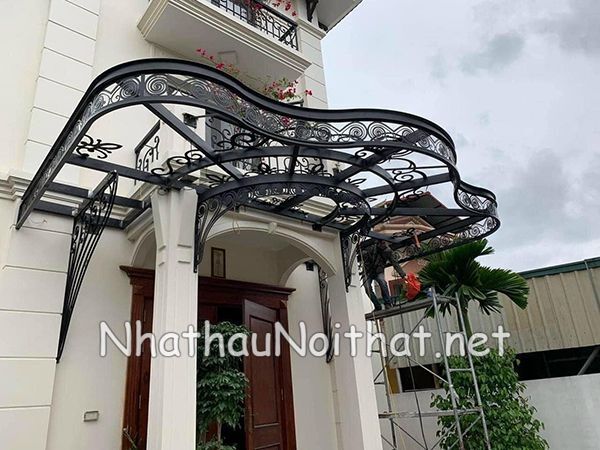 Tổng Hợp 50 Mẫu Mái Kính Sắt Mỹ Thuật Đẹp Hiện Đại - Giá Rẻ Bất Ngờ mai kinh sat my thuat 36