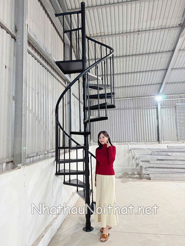 Xem 50 Mẫu Lan Can Cầu Thang Sắt Đẹp Hiện Đại – Báo Giá Hấp Dẫn! Mẫu cầu thang sắt gác lửng đẹp