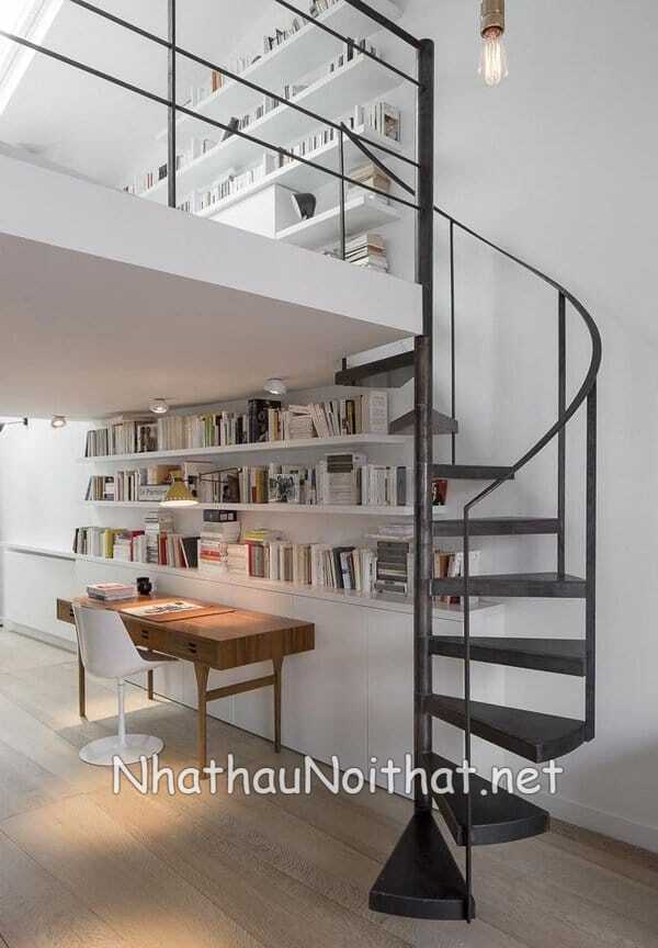 TOP 50 Mẫu Cầu Thang Sắt Gác Lửng Đẹp – Giá Rẻ Bất Ngờ, Xem Ngay Mẫu cầu thang sắt gác lửng đẹp