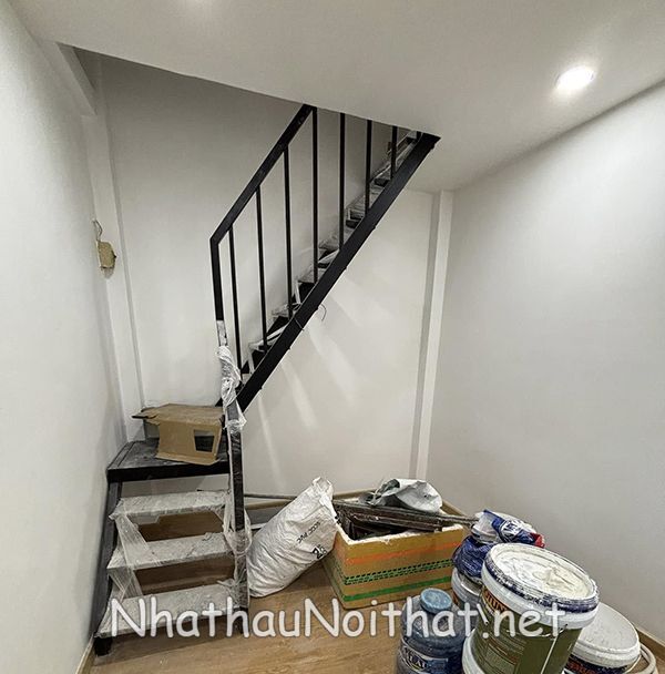 Tổng Hợp 50 Mẫu Cầu Thang Sắt Đẹp Hiện Đại - Xem Báo Giá Mới Nhất cau thang sat gac lung 40