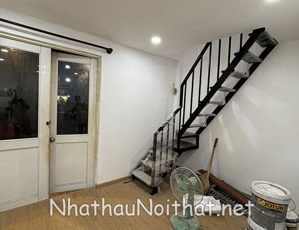 TOP 50 Mẫu Cầu Thang Sắt Gác Lửng Đẹp – Giá Rẻ Bất Ngờ, Xem Ngay cau thang sat gac lung 41