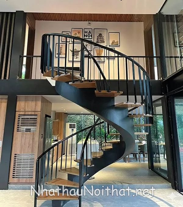 TOP 50 Mẫu Cầu Thang Sắt Gác Lửng Đẹp – Giá Rẻ Bất Ngờ, Xem Ngay cau thang sat gac lung 42