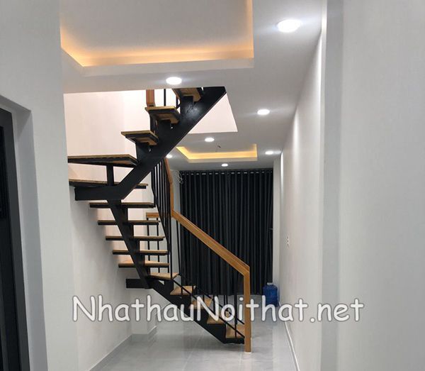 Top 50 Mẫu Cầu Thang Sắt Xương Cá Đẹp, Sang Trọng – Báo Giá Mới Nhất Mẫu cầu thang sắt gác lửng đẹp