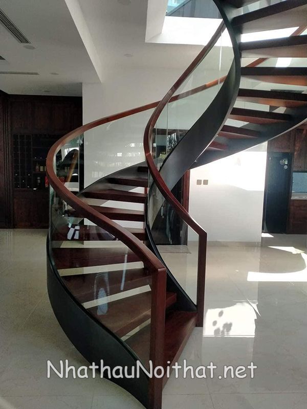 Xem Ngay 50 Mẫu Cầu Thang Xoắn Sắt Đẹp, Hiện Đại – Giá Cực Hấp Dẫn cau thang xoan sat 17