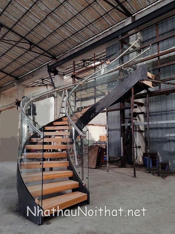 Xem Ngay 50 Mẫu Cầu Thang Xoắn Sắt Đẹp, Hiện Đại – Giá Cực Hấp Dẫn cau thang xoan sat 26