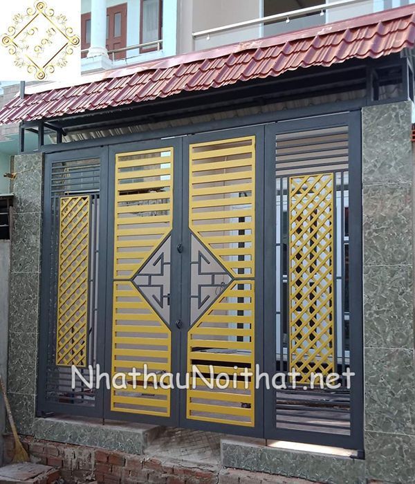 Khám Phá 50 Mẫu Cửa Sắt 4 Cánh Đẹp Hiện Đại – Xem Ngay Báo Giá cua sat 4 canh 24
