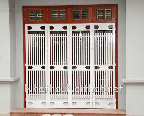 Khám Phá 50 Mẫu Cửa Sắt 4 Cánh Đẹp Hiện Đại – Xem Ngay Báo Giá cua sat 4 canh 25