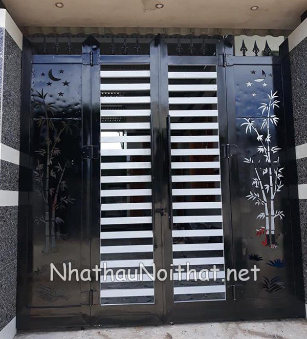 Khám Phá 50 Mẫu Cửa Sắt 4 Cánh Đẹp Hiện Đại – Xem Ngay Báo Giá cua sat 4 canh 34