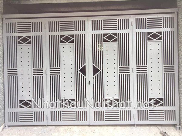 Khám Phá 50 Mẫu Cửa Sắt 4 Cánh Đẹp Hiện Đại – Xem Ngay Báo Giá cua sat 4 canh 6