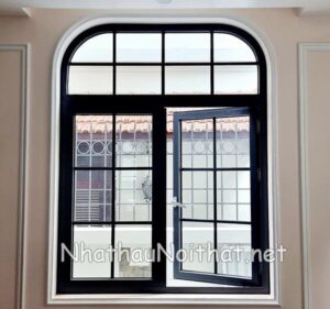 Mẫu cửa sổ nhôm kính đẹp
