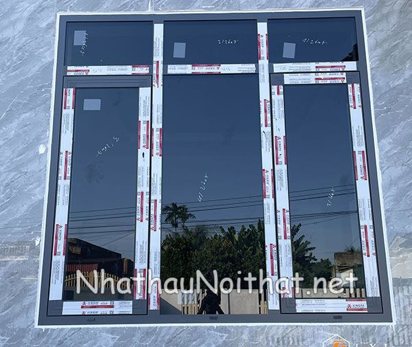 Mẫu cửa sổ nhôm kính đẹp