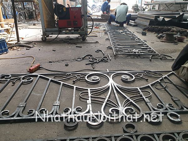 Top 50 Mẫu Hàng Rào Sắt Mỹ Thuật Đẹp Không Ngờ – Xem Ngay Báo Giá hang rao sat nghe thuat 39