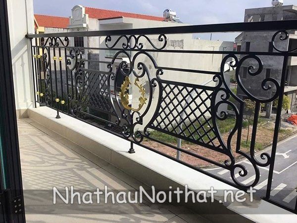 Tổng Hợp 50 Mẫu Lan Can Sắt Hộp Đơn Giản Đẹp - Giá Rẻ Bất Ngờ! lan can sat san thuong 21