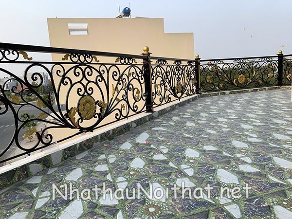 Top 50 Mẫu Lan Can Sắt Đẹp, Sang Trọng, Hiện Đại – Giá Rẻ Bất Ngờ! lan can sat san thuong 7