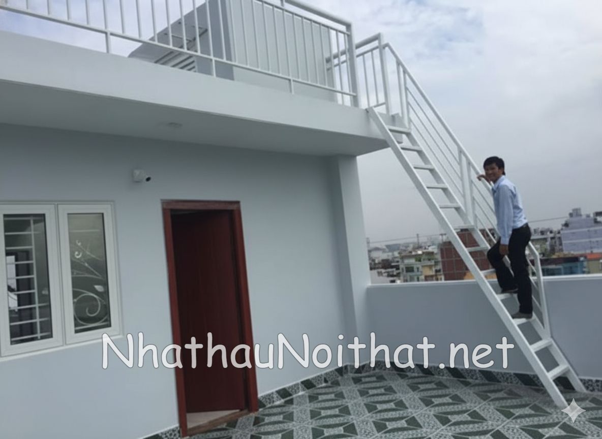 Cầu Thang Sắt Ngoài Trời Giá Bao Nhiêu? Khám Phá 50 Mẫu Đẹp Nhất cau thang sat ngoai troi 11