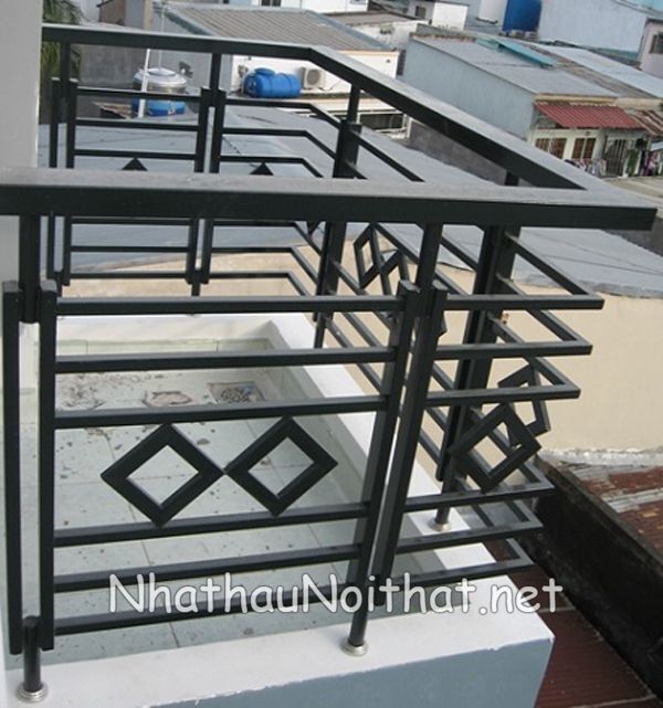 Tổng Hợp 50 Mẫu Lan Can Sắt Hộp Đơn Giản Đẹp - Giá Rẻ Bất Ngờ! lan can sat hop don gian 19
