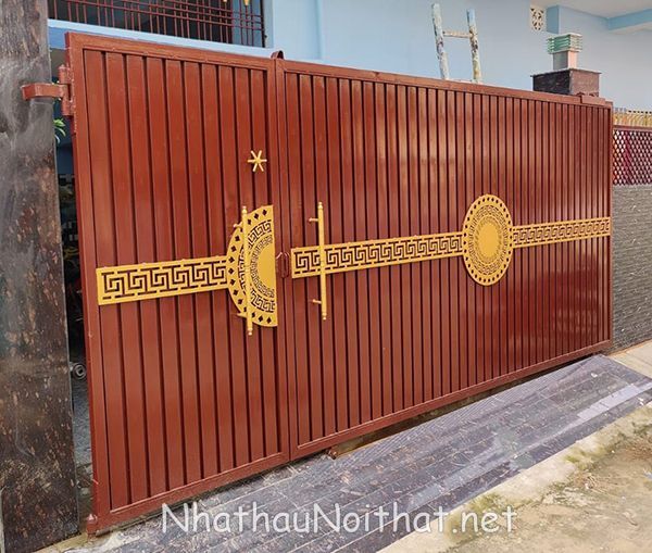 Khám Phá 50 Mẫu Cửa Cổng Sắt Lùa Đẹp, Hiện Đại – Giá Rẻ Bất Ngờ! mau cua cong sat lua 19