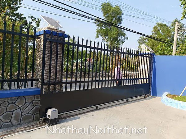 Khám Phá 50 Mẫu Cửa Cổng Sắt Lùa Đẹp, Hiện Đại – Giá Rẻ Bất Ngờ! mau cua cong sat lua 3