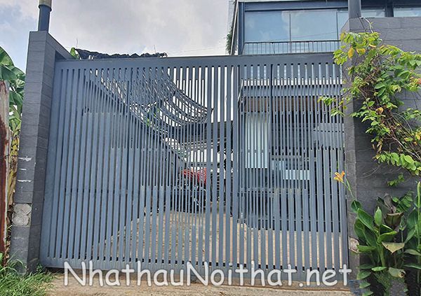 Khám Phá 50 Mẫu Cửa Cổng Sắt Lùa Đẹp, Hiện Đại – Giá Rẻ Bất Ngờ! mau cua cong sat lua 51