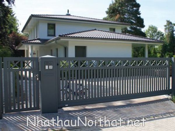 Khám Phá 50 Mẫu Cửa Cổng Sắt Lùa Đẹp, Hiện Đại – Giá Rẻ Bất Ngờ! mau cua cong sat lua 53