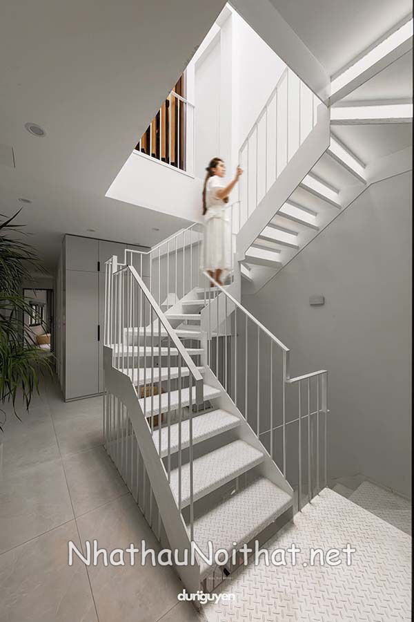 Tổng Hợp 50 Mẫu Cầu Thang Sắt Đẹp Hiện Đại - Xem Báo Giá Mới Nhất cau thang sat dep 1