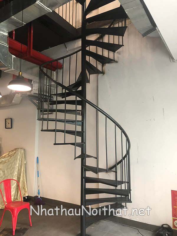 Tổng Hợp 50 Mẫu Cầu Thang Sắt Đẹp Hiện Đại - Xem Báo Giá Mới Nhất cau thang sat dep 4