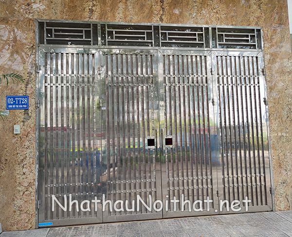 Top 50 Mẫu Cửa Cổng Inox 4 Cánh Đẹp – Giá Rẻ Bất Ngờ, Xem Là Muốn Lắp! cua cong inox 4 canh 20