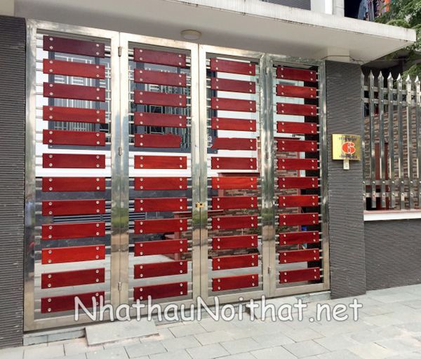 Top 50 Mẫu Cửa Cổng Inox 4 Cánh Đẹp – Giá Rẻ Bất Ngờ, Xem Là Muốn Lắp! cua cong inox 4 canh 28