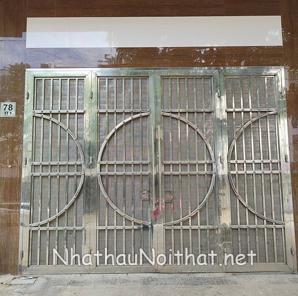Top 50 Mẫu Cửa Cổng Inox 4 Cánh Đẹp – Giá Rẻ Bất Ngờ, Xem Là Muốn Lắp! cua cong inox 4 canh 6