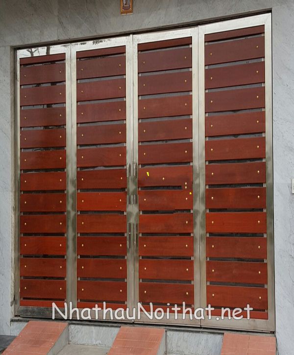 Top 50 Mẫu Cửa Cổng Inox 4 Cánh Đẹp – Giá Rẻ Bất Ngờ, Xem Là Muốn Lắp! cua cong inox 4 canh 8