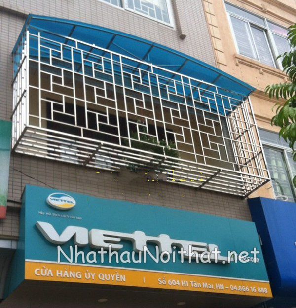 khung bao ve inox 16