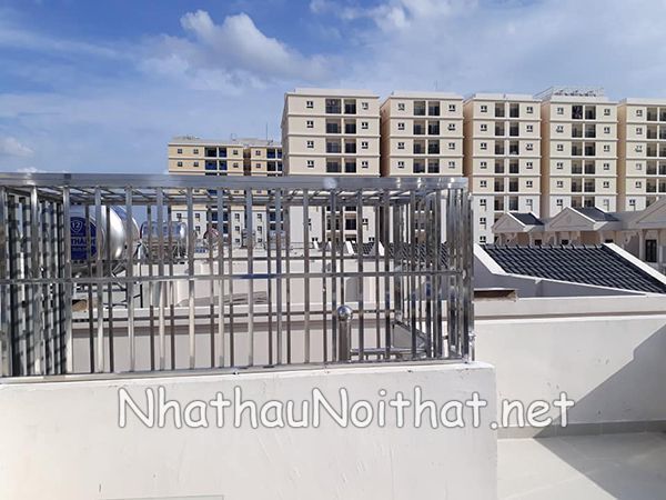 khung bao ve inox 38