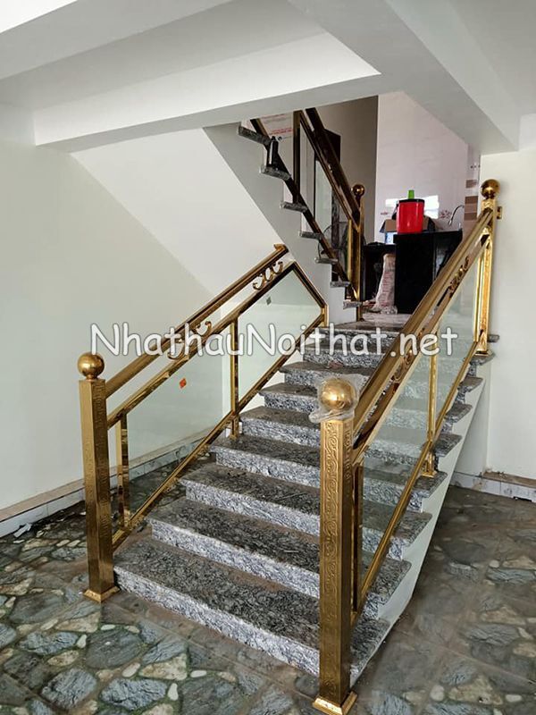 mau cau thang inox 38