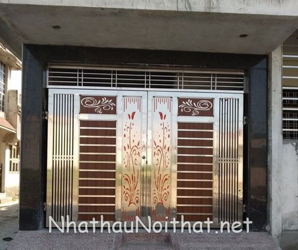 Xem 50 Mẫu Cửa Cổng Inox 2 Cánh Đẹp Vừa Ra Mắt – Báo Giá Cực Hấp Dẫn mau cua cong inox 2 canh 13