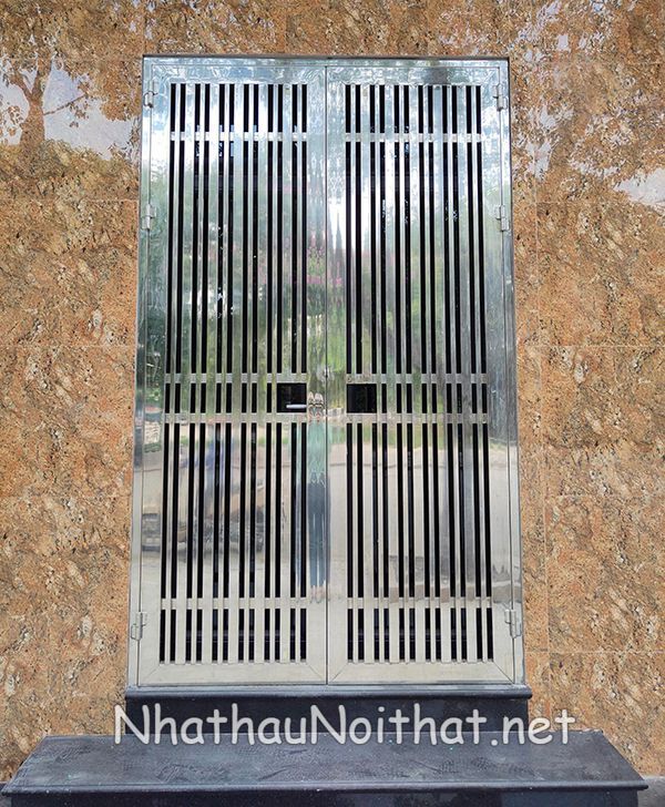 Xem 50 Mẫu Cửa Cổng Inox 2 Cánh Đẹp Vừa Ra Mắt – Báo Giá Cực Hấp Dẫn mau cua cong inox 2 canh 31