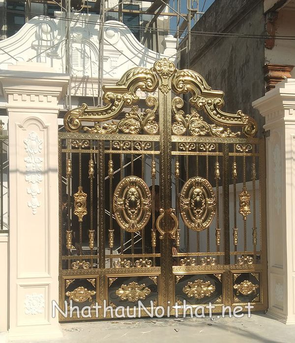 Xem 50 Mẫu Cửa Cổng Inox 2 Cánh Đẹp Vừa Ra Mắt – Báo Giá Cực Hấp Dẫn mau cua cong inox 2 canh 44